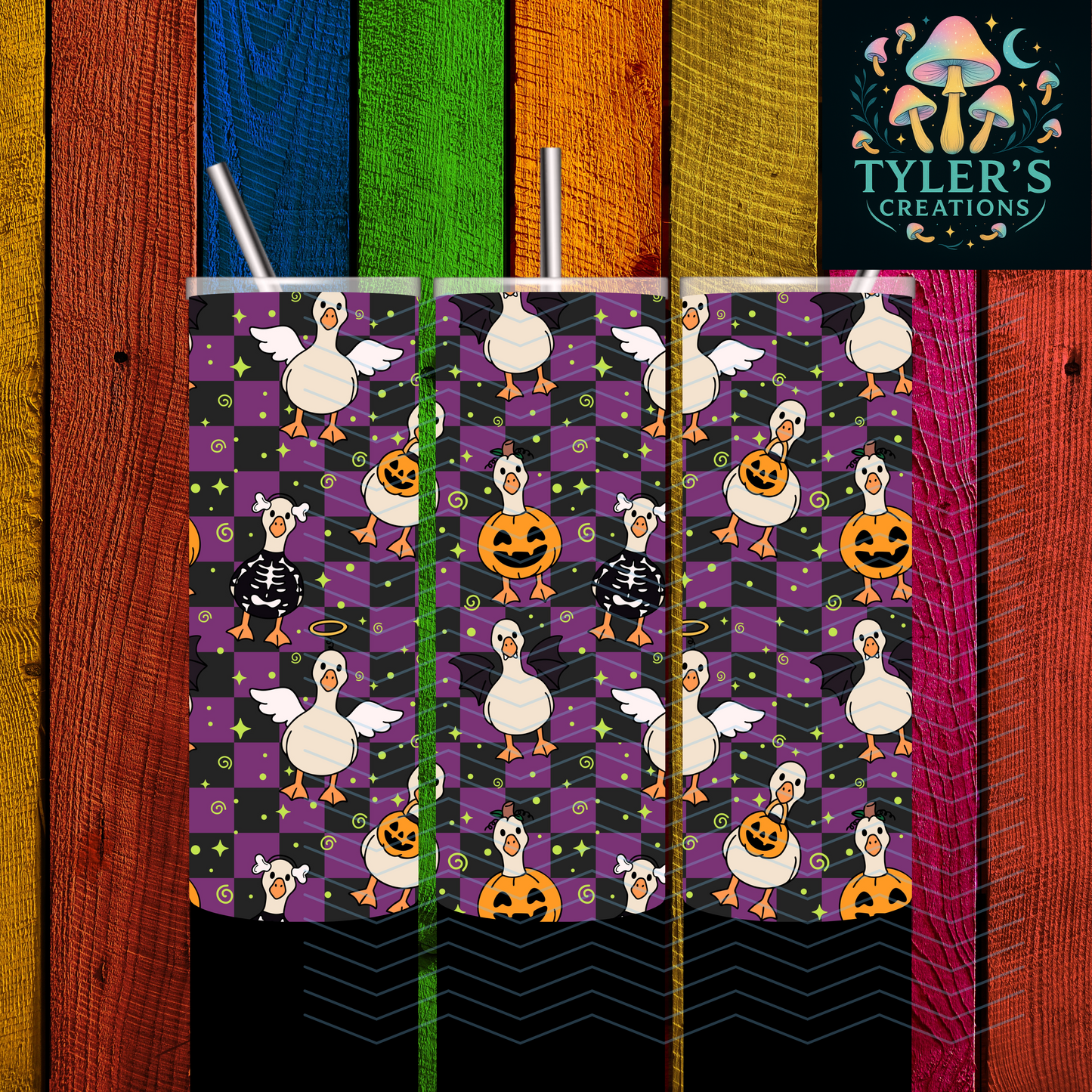 20oz Halloween Goose Tumbler