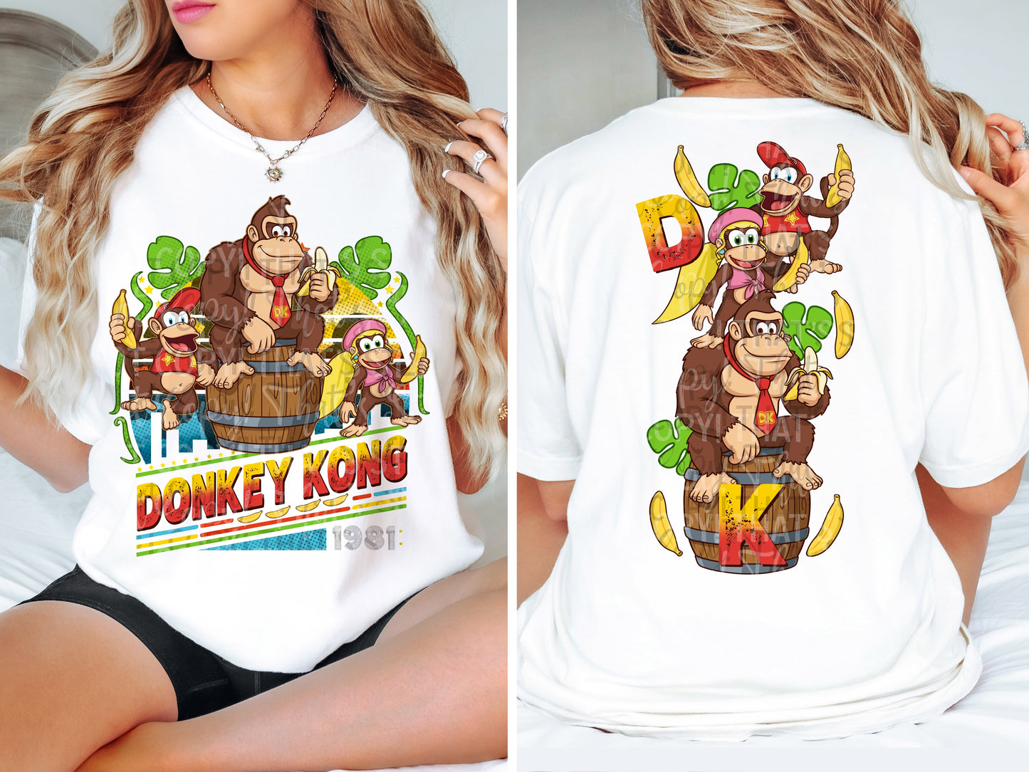 DK T-Shirt with back design