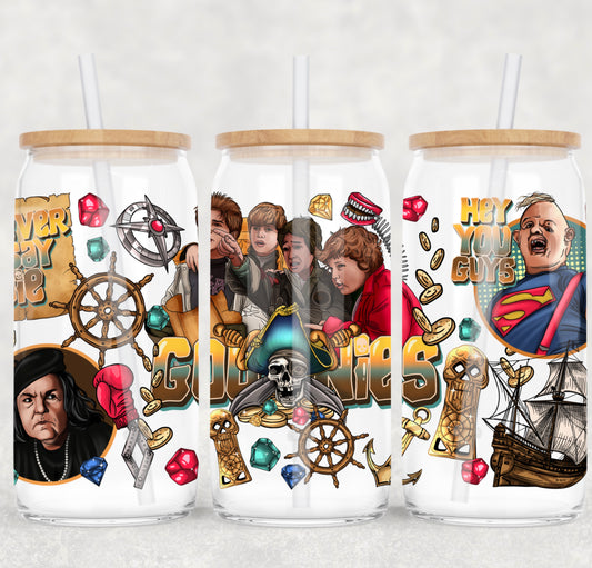 Goonies Glass Cup