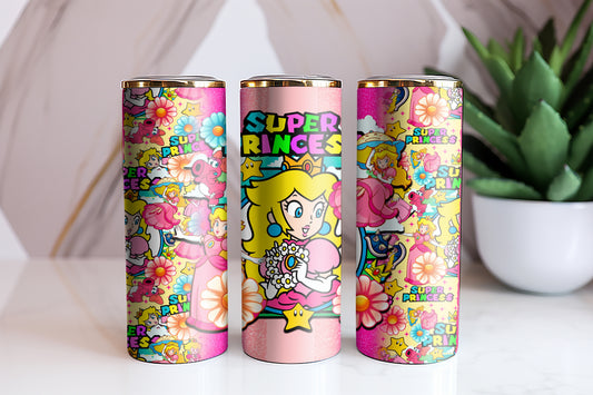 20oz Peach Princess Tumbler