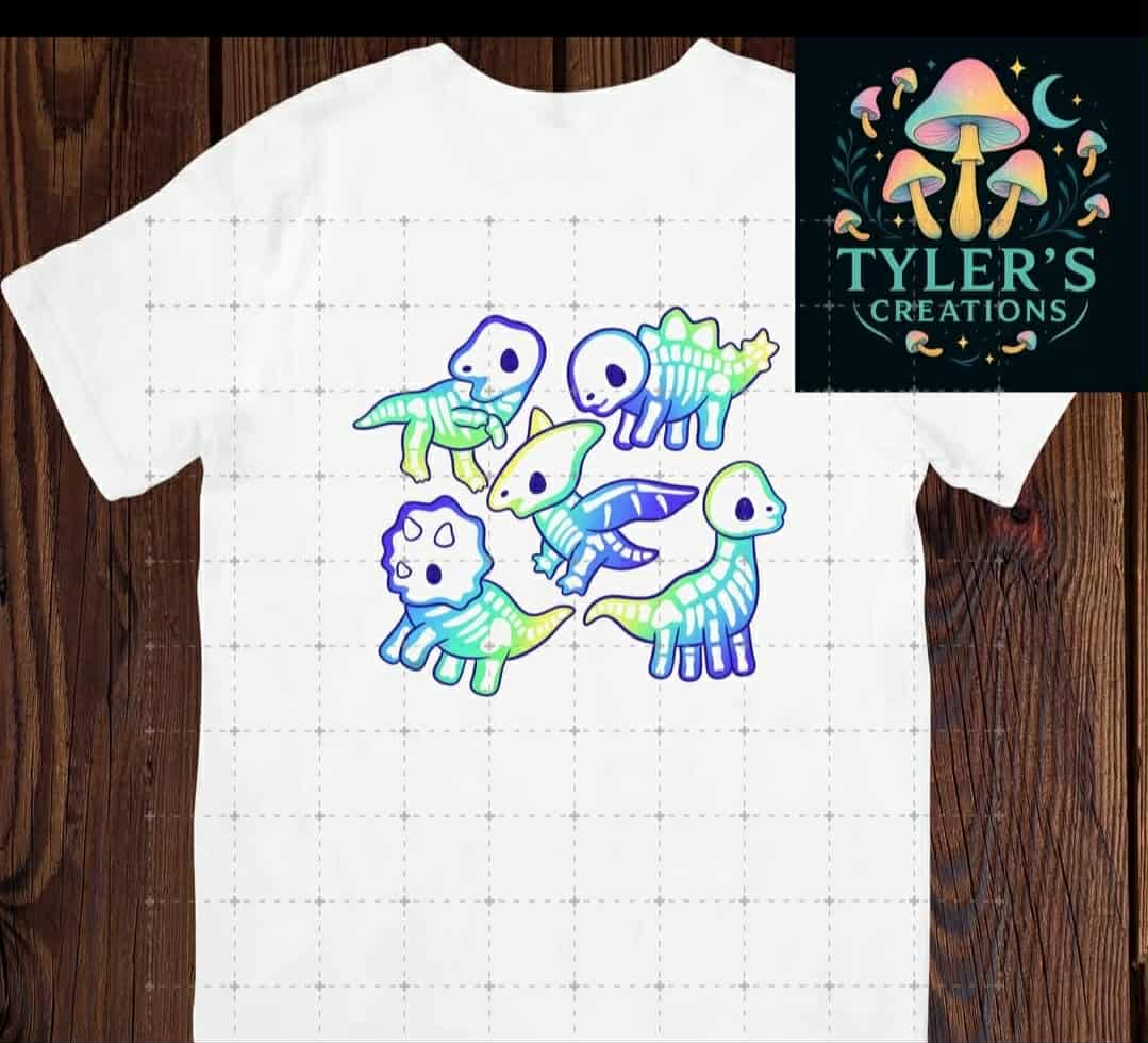 Dino Skeleton T-Shirt